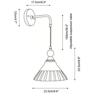 Elowen Hook Wall Lamp