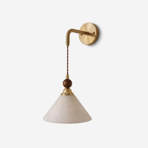 Norvian Alabaster Wall Sconce
