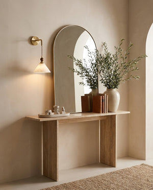 Norvian Alabaster Wall Sconce