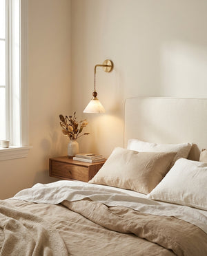 Norvian Alabaster Wall Sconce