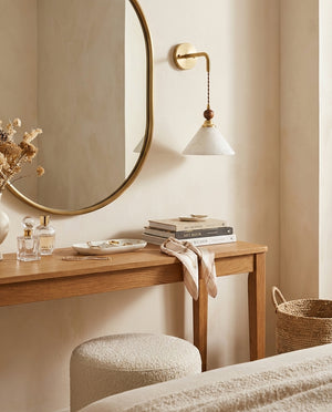 Norvian Alabaster Wall Sconce