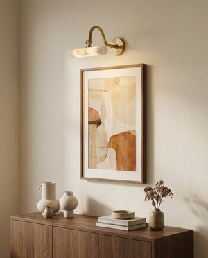 Elowen Alabaster Wall Sconce