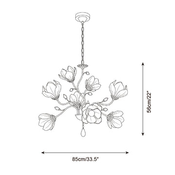 Elowenna Candelabro — Desenhos técnicos 1