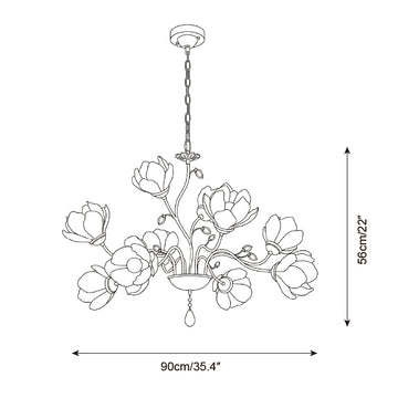 Elowenna Candelabro — Desenhos técnicos 2