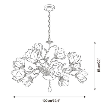 Elowenna Candelabro — Desenhos técnicos 3