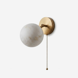 Elvarith Alabaster Wall Sconce