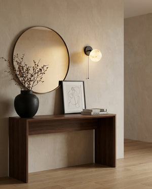 Elvarith Alabaster Wall Sconce