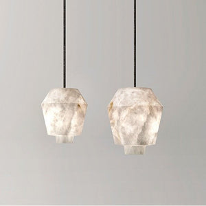 Elvian Alabaster Pendant Light