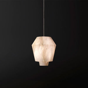 Elvian Alabaster Pendant Light