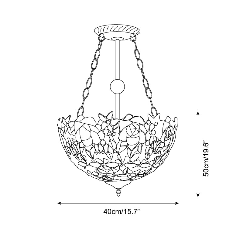 Elysian Rose Chandelier