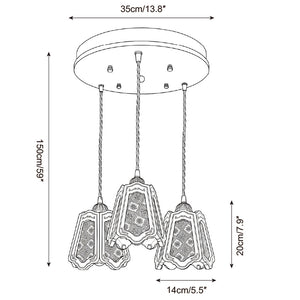 Emberfold Pendant Light
