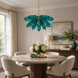 Emerald Crystal Chandelier