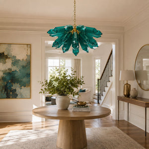 Emerald Crystal Chandelier