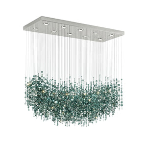 Emerald Rainfall Crystal Customize Chandelier