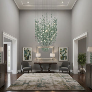 Emerald Rainfall Crystal Customize Chandelier