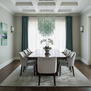 Emerald Rainfall Crystal Customize Chandelier
