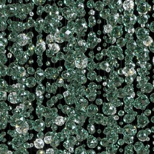 Emerald Rainfall Crystal Customize Chandelier