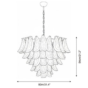 Emily Petal Chandelier