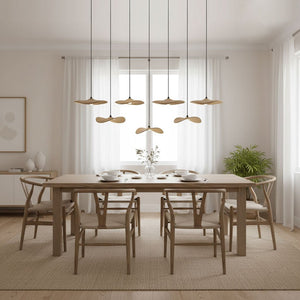 Empty Leaf Chandelier