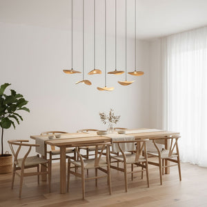 Empty Leaf Chandelier