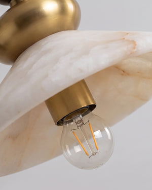 Equinox Alabaster Pendant Light