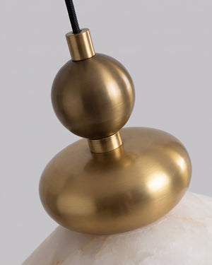 Equinox Alabaster Pendant Light
