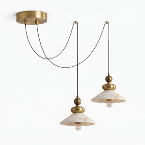 Equinox Alabaster Pendant Light