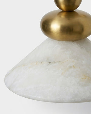 Equinox Alabaster Wall Sconce