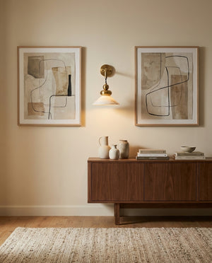 Equinox Alabaster Wall Sconce
