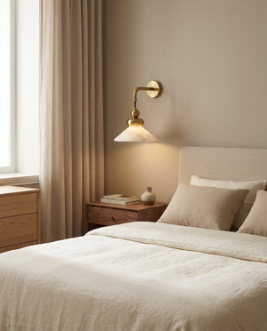 Equinox Alabaster Wall Sconce