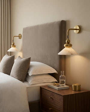 Equinox Alabaster Wall Sconce