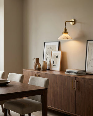 Equinox Alabaster Wall Sconce