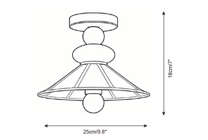 Equinox Ceiling Lamp