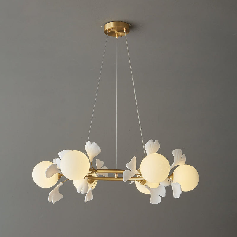 Evander Gingko Chandelier – detail 16