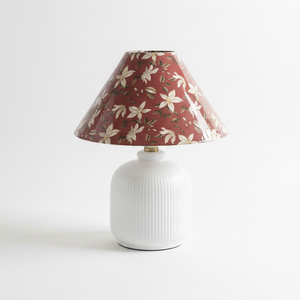 Evergreen Floral Table Lamp