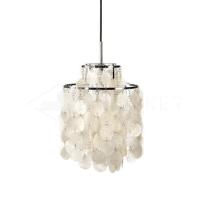 Round Shell Chandelier