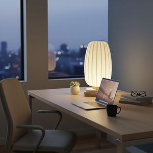 Fabric Minimalist Table Lamp