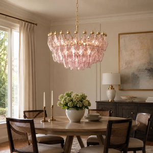 Facet Bloom Chandelier