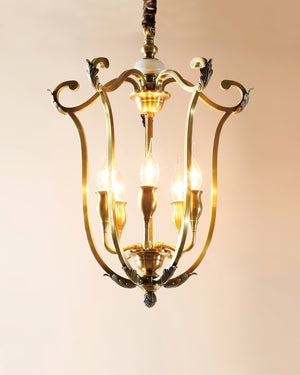 Farmhouse Lantern Chandelier