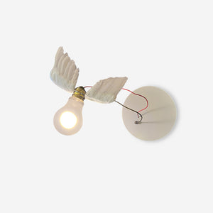 Feathered Wall Lamp