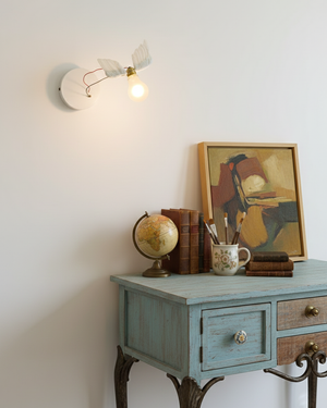 Feathered Wall Lamp