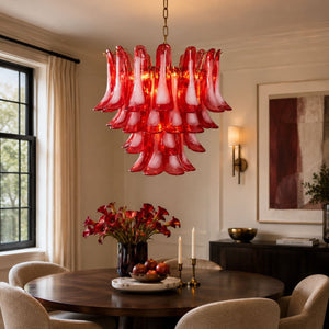 Fiametta Glass Chandelier
