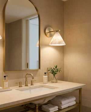 Finley Alabaster Wall Sconce