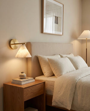 Finley Alabaster Wall Sconce