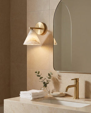 Finley Alabaster Wall Sconce