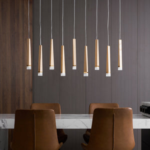 Firewood Stick Chandelier