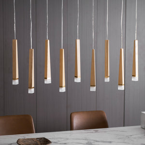 Firewood Stick Chandelier