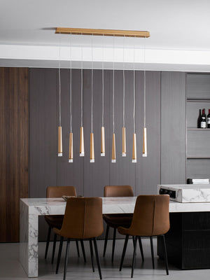 Firewood Stick Chandelier