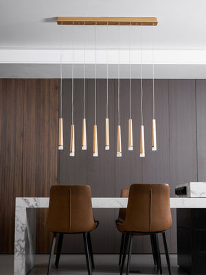 Firewood Stick Chandelier