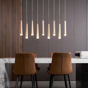 Firewood Stick Chandelier